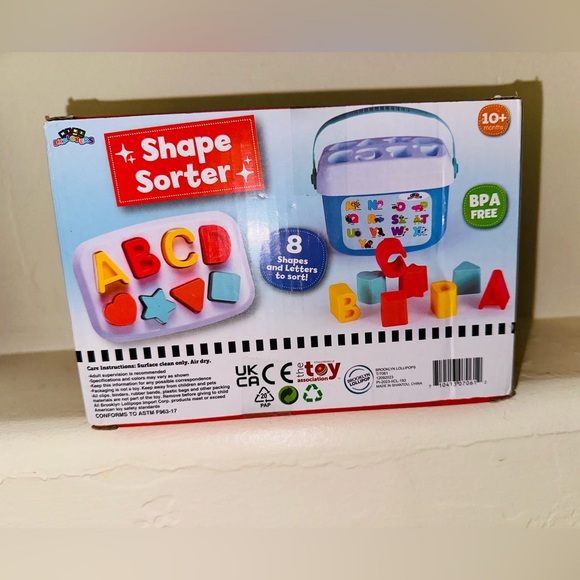 New 8pc shape sorter baby toy - Picture 3 of 5